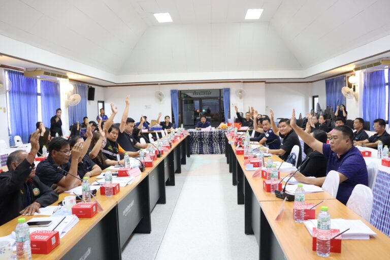 ประชุมคณะกรรมการประสานแผนฯ อำเภอลำปลายมาศ ปี 2569